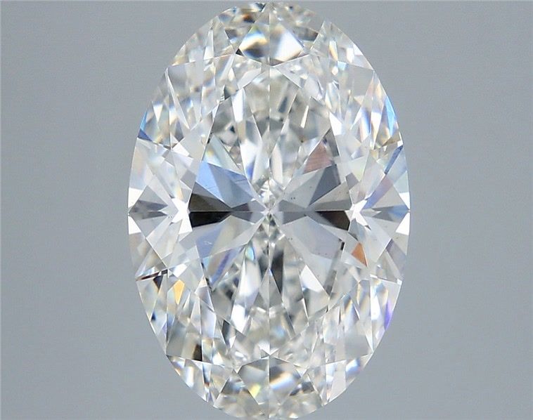 4.02 Carat G-VS1 Oval Lab Diamond