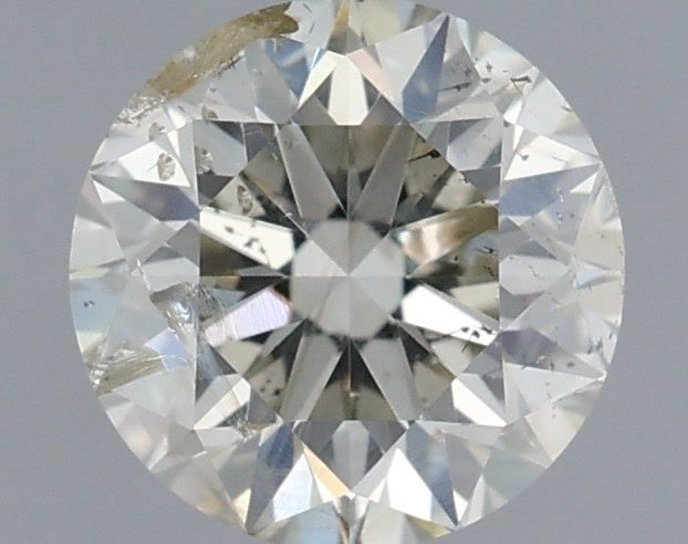 0.80 Carat K-I1 Round Cut Diamond