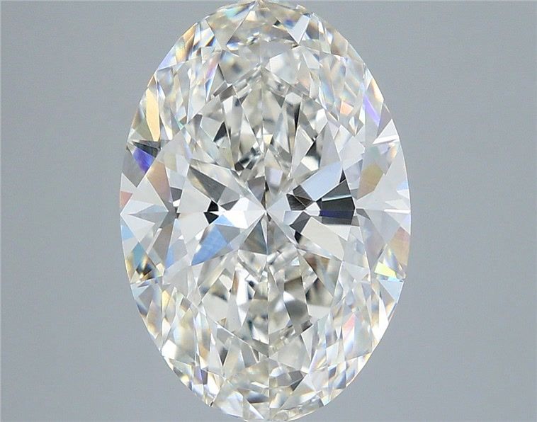5.07 Carat G-VVS2 Oval Lab Diamond