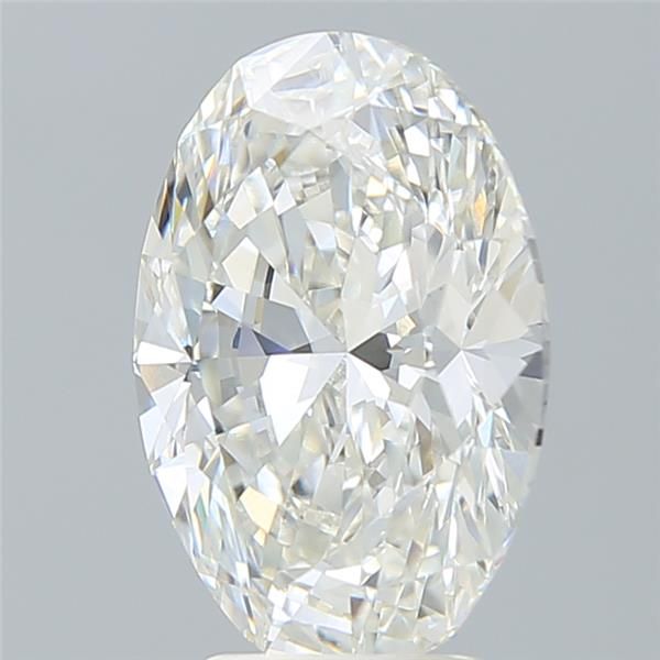 4.41 Carat G-VS1 Oval Lab Diamond