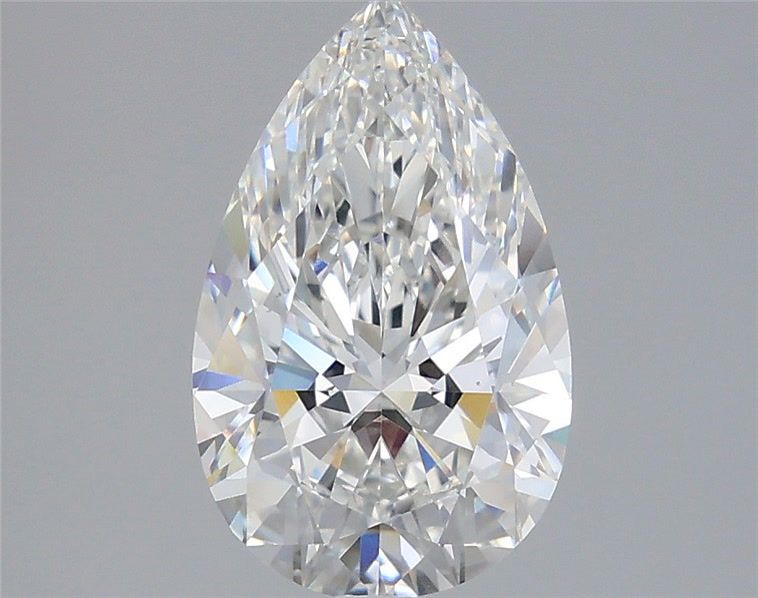 2.54 Carat F-VS1 Pear Lab Diamond