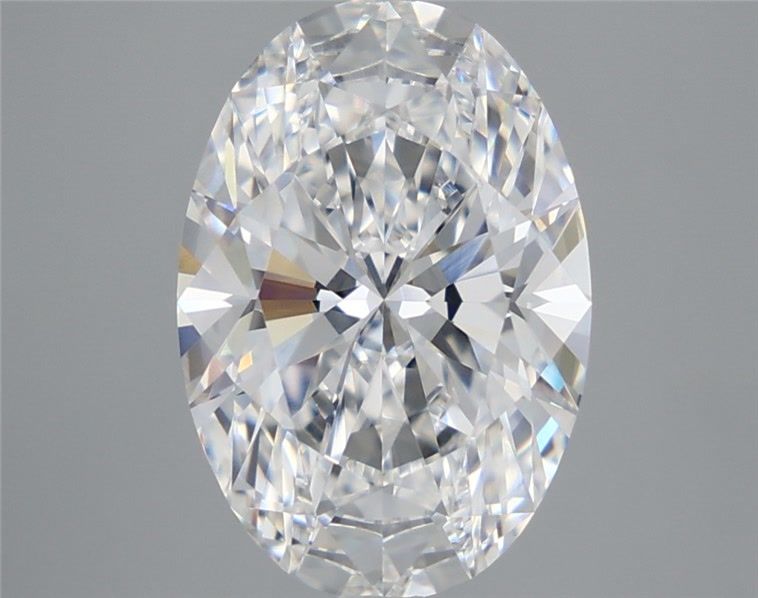 5.08 Carat D-VVS2 Oval Lab Diamond