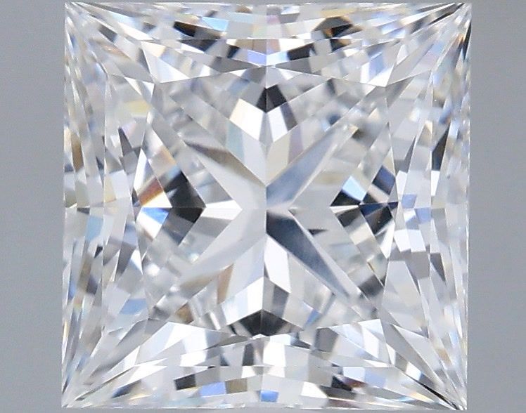 2.51 Carat D-VVS2 Princess Lab Diamond