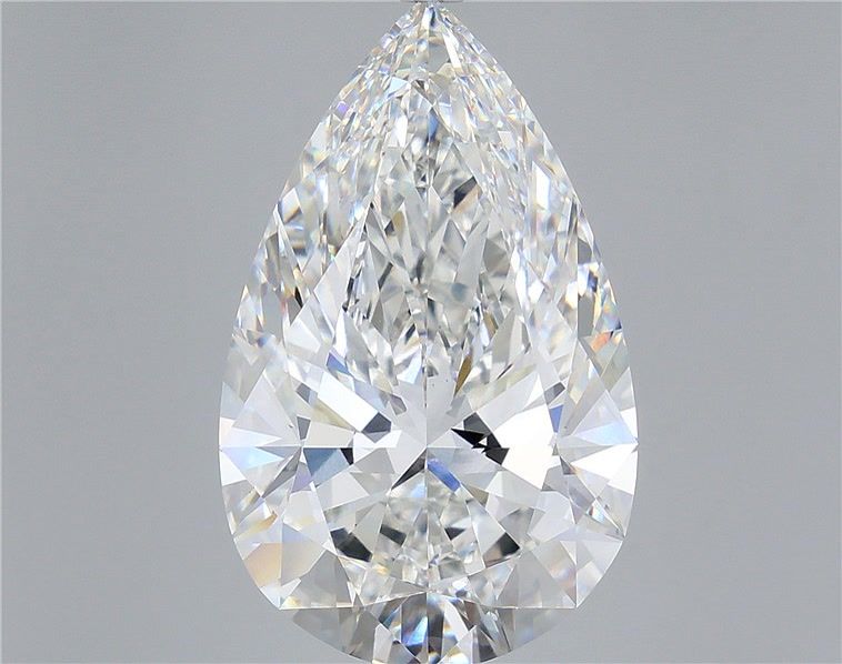 13.10 Carat E-VVS2 Pear Lab Diamond