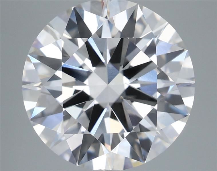 4.72 Carat F-VVS2 Round Lab Diamond