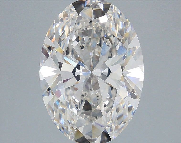 5.27 Carat G-VS1 Oval Lab Diamond