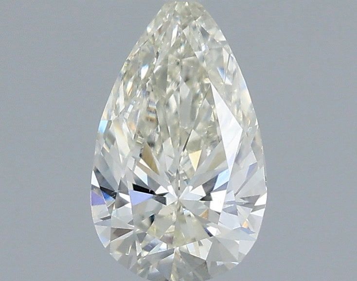 0.37 Carat H-SI1 Pear Cut Diamond