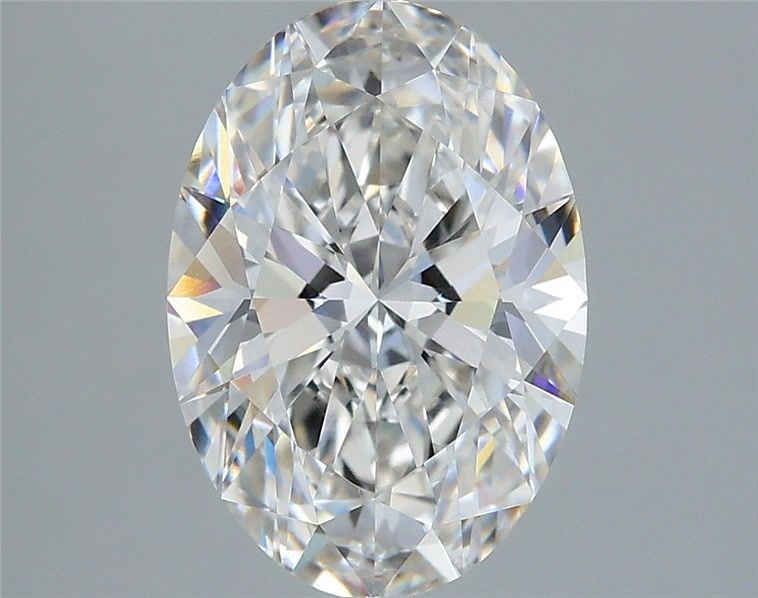 3.05 Carat G-VVS2 Oval Lab Diamond