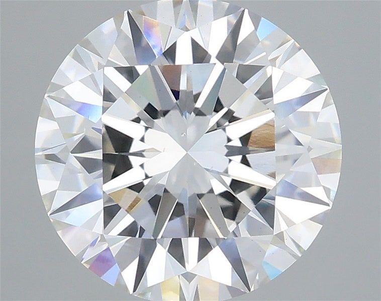4.04 Carat G-VS2 Round Lab Diamond