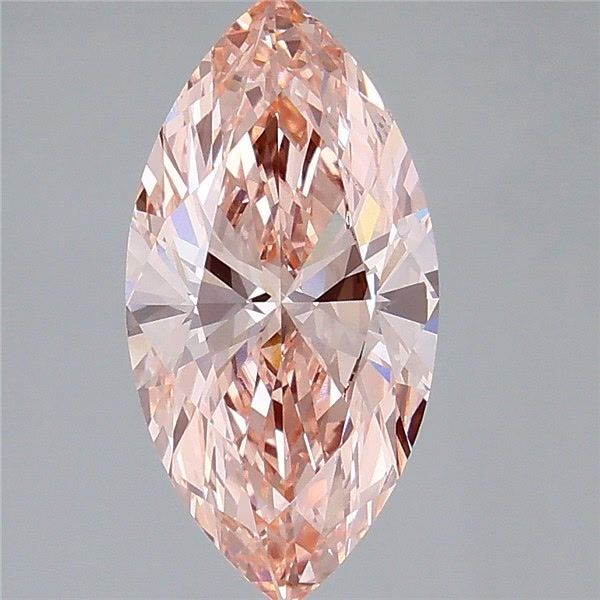 3.04 Carat Marquise Cut Fancy Pink