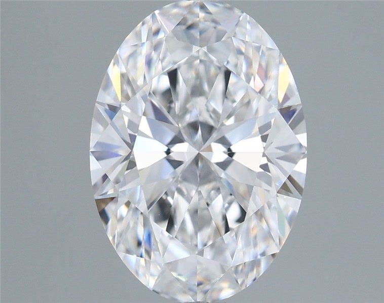 2.57 Carat D-VVS2 Oval Lab Diamond