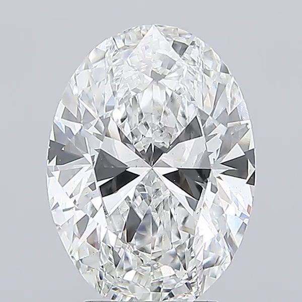4.00 Carat E-VS2 Oval Lab Diamond