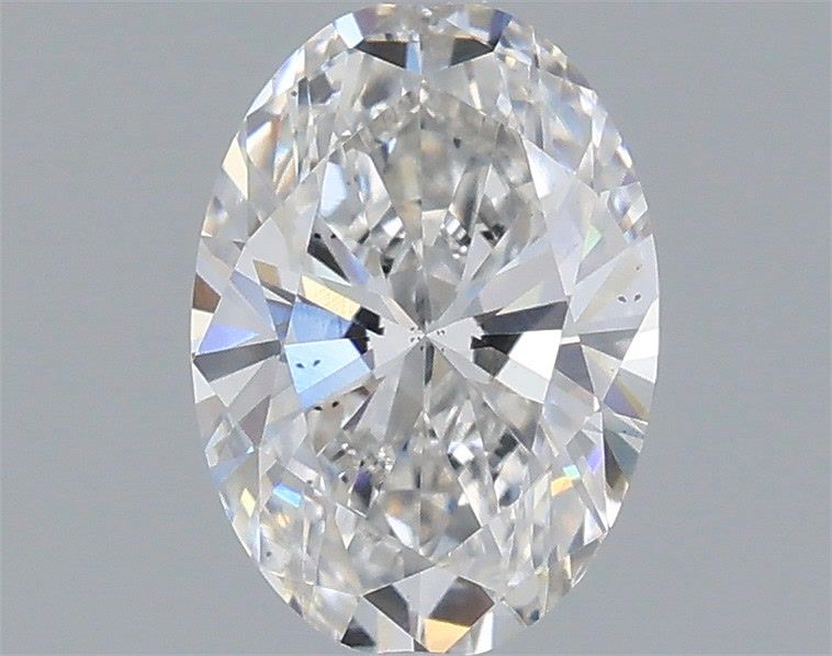0.76 Carat F-VS2 Oval Lab Diamond