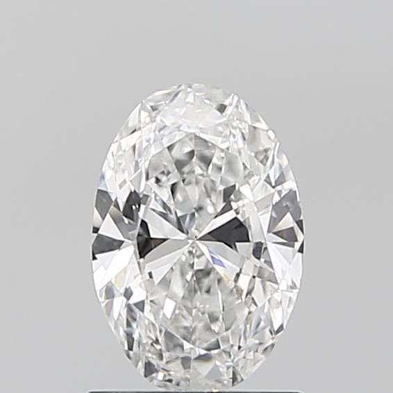 0.93 Carat D-VVS2 Oval Lab Diamond
