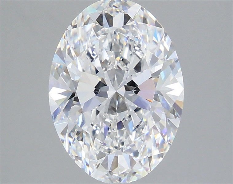 3.05 Carat D-VVS2 Oval Lab Diamond