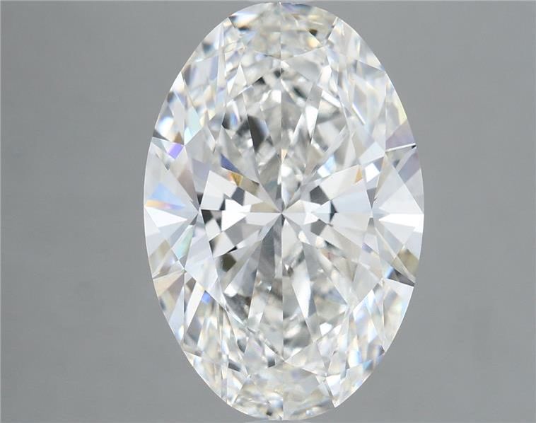 7.11 Carat G-VVS2 Oval Lab Diamond