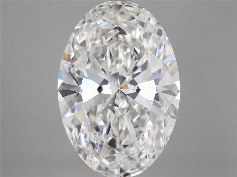 6.71 Carat E-VVS2 Oval Lab Diamond