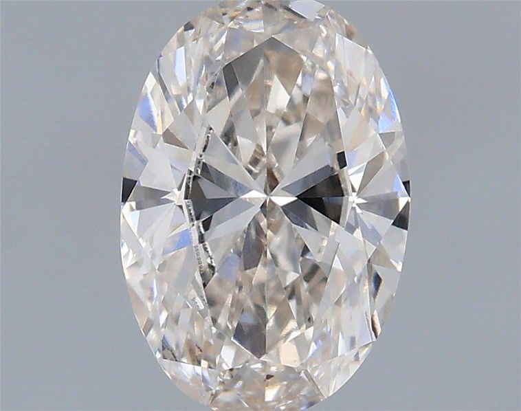 0.84 Carat H-VVS2 Oval Lab Diamond
