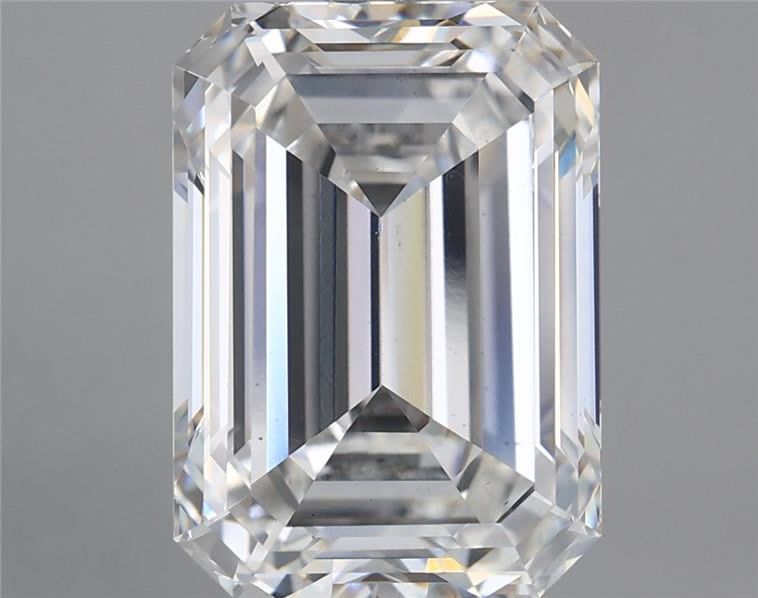 6.07 Carat F-VS1 Emerald Lab Diamond