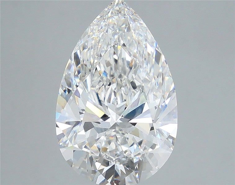 4.54 Carat E-VS2 Pear Lab Diamond