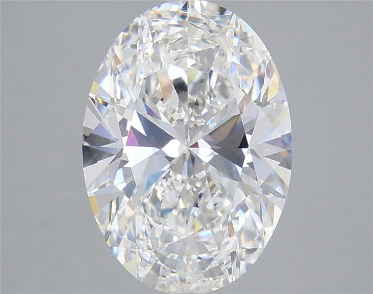 4.51 Carat F-VVS2 Oval Lab Diamond