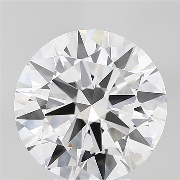 4.88 Carat F-VS1 Round Lab Diamond