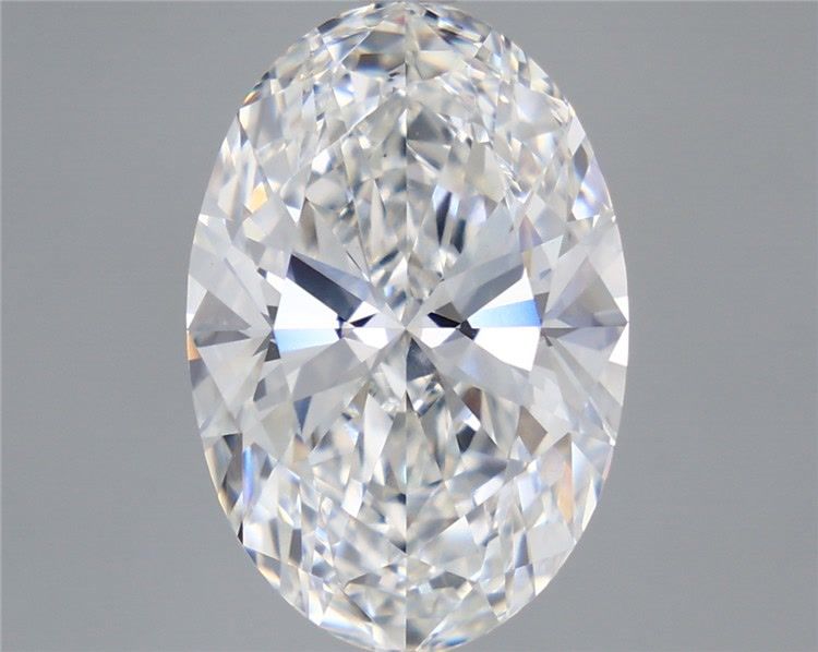 7.58 Carat E-VS1 Oval Lab Diamond
