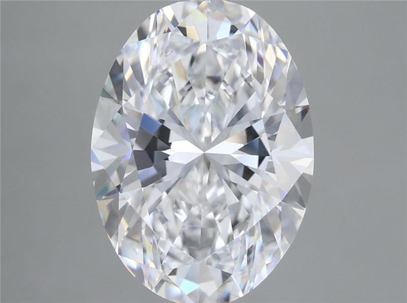 5.05 Carat D-VVS2 Oval Lab Diamond