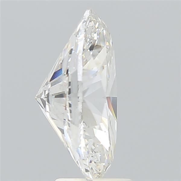 4.22 Carat G-SI1 Oval Lab Diamond