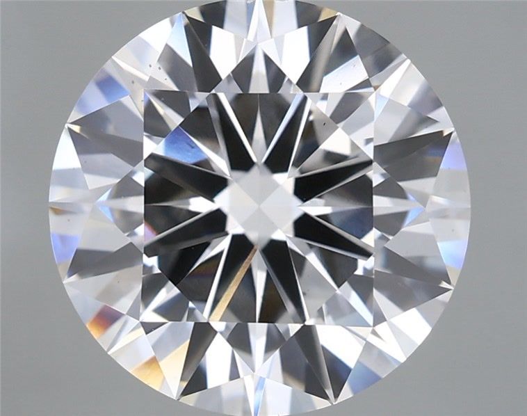 5.56 Carat F-VS2 Round Lab Diamond