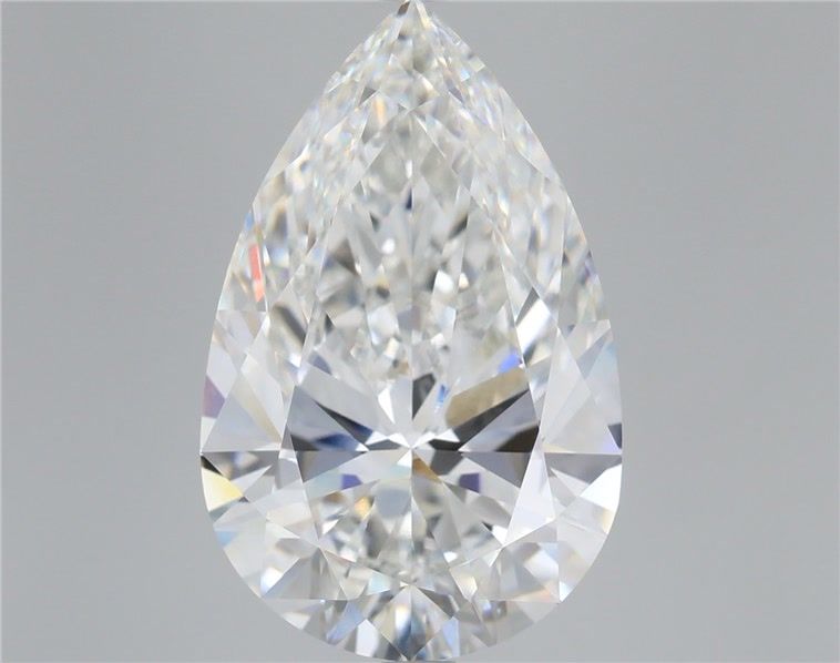 8.3 Carat F-VVS2 Pear Lab Diamond