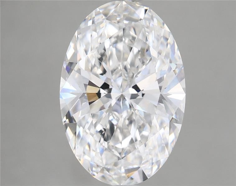 4.57 Carat E-VS2 Oval Lab Diamond