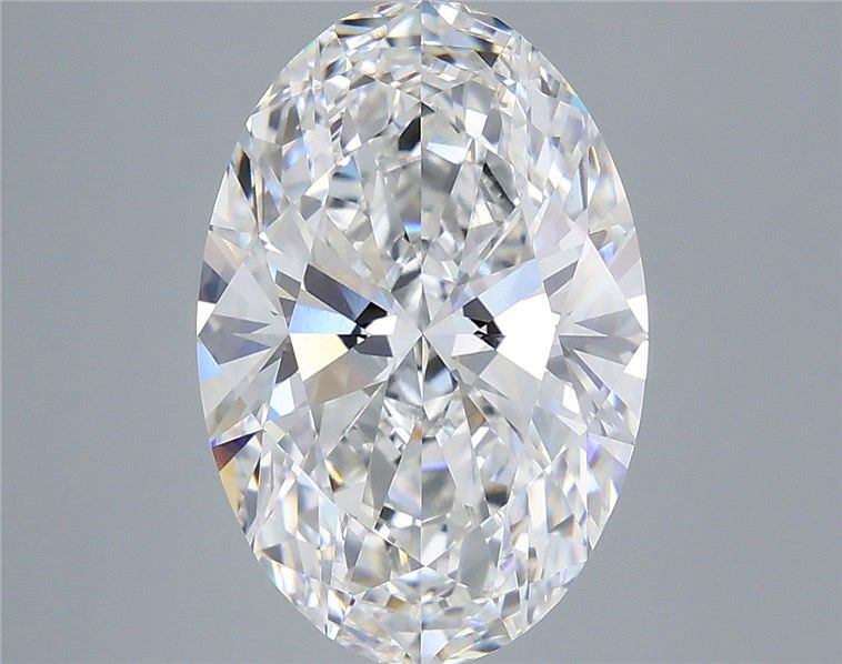 5.10 Carat E-VVS2 Oval Lab Diamond