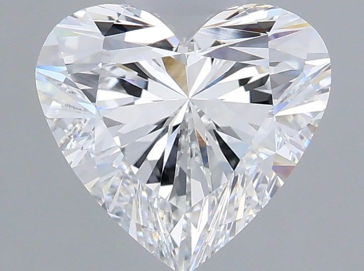 2.07 Carat D-VVS1 Heart Lab Diamond