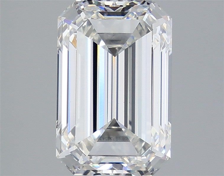 3.67 Carat F-VS1 Emerald Lab Diamond