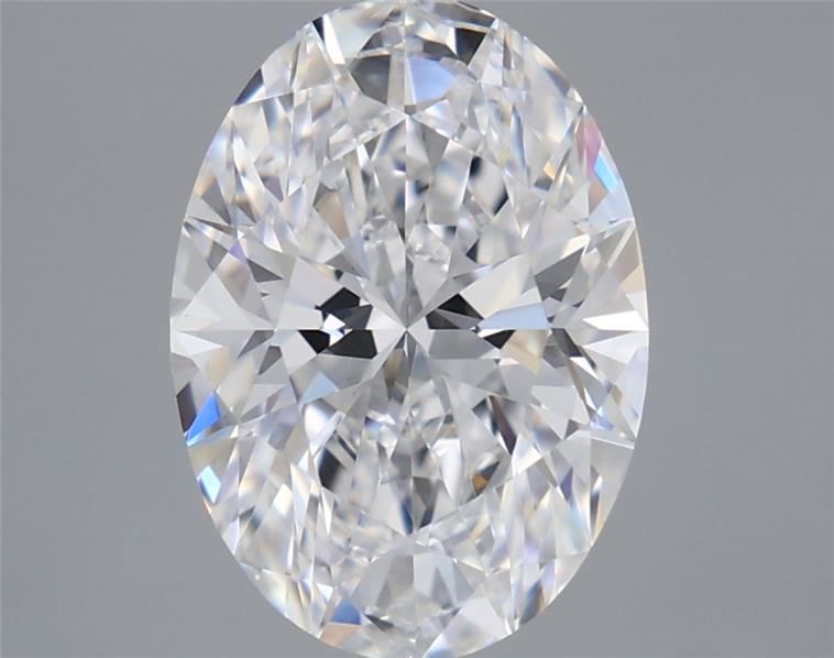 3.10 Carat D-VVS1 Oval Lab Diamond