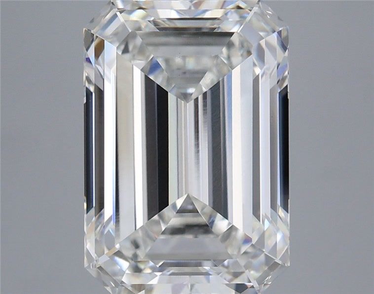 6.81 Carat E-VVS2 Emerald Lab Diamond