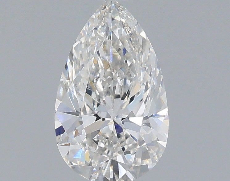 0.80 Carat F-VVS2 Pear Lab Diamond