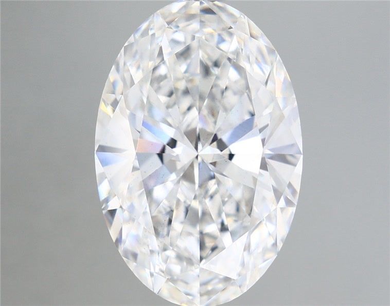 6.02 Carat E-VS2 Oval Lab Diamond