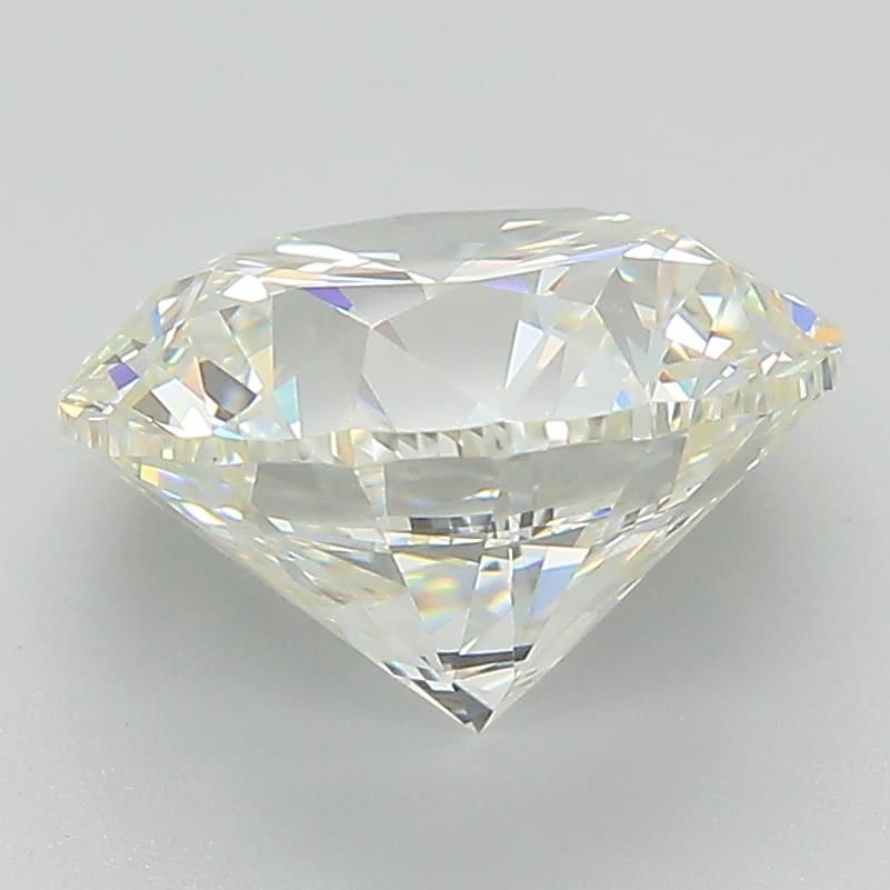 3.71 Carat H-VVS2 Round Lab Diamond
