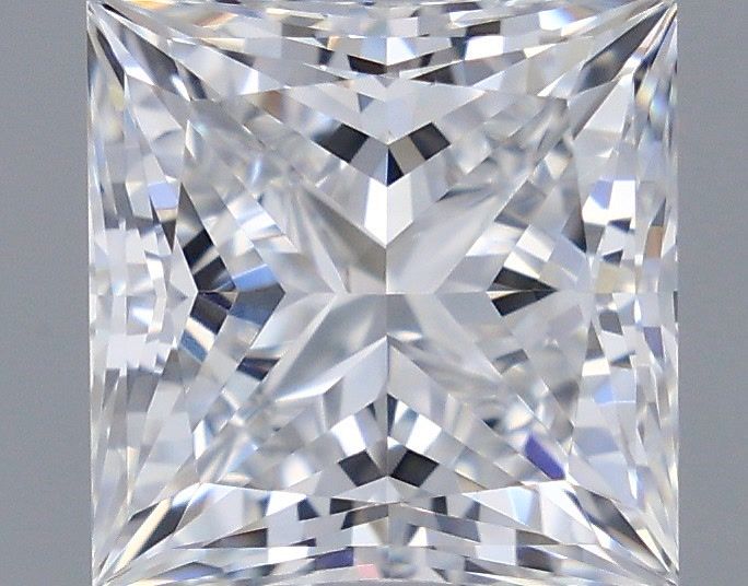 1.54 Carat D-VVS1 Princess Lab Diamond