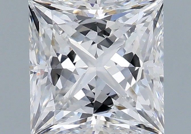 1.12 Carat E-VS2 Princess Lab Diamond