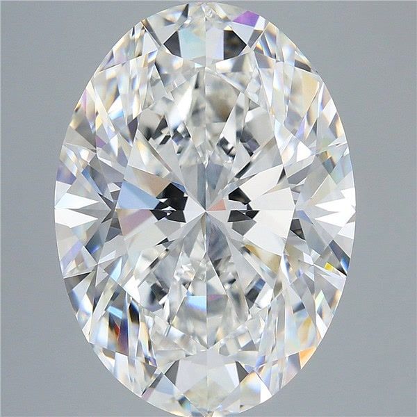 10.51 Carat F-VVS2 Oval Lab Diamond