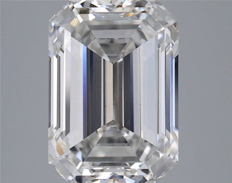 5.1 Carat G-VVS2 Emerald Lab Diamond