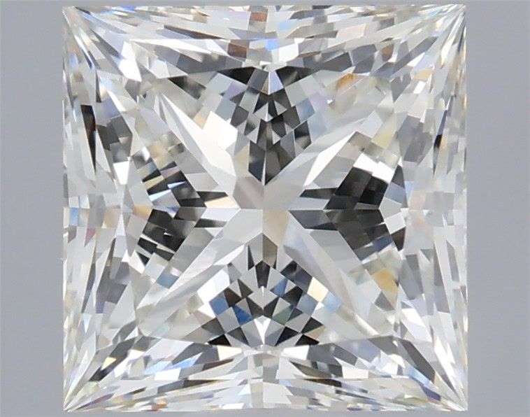 3.07 Carat H VVS2 Princess Lab Diamond