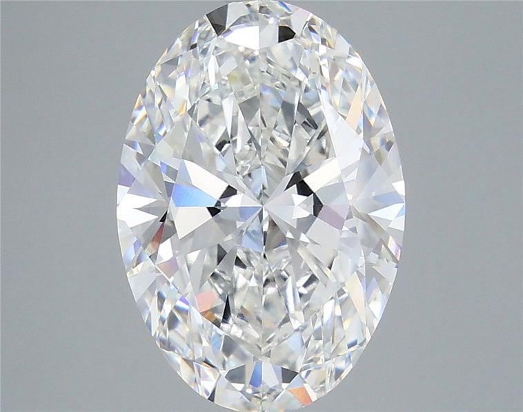 6.01 Carat F-VVS2 Oval Lab Diamond