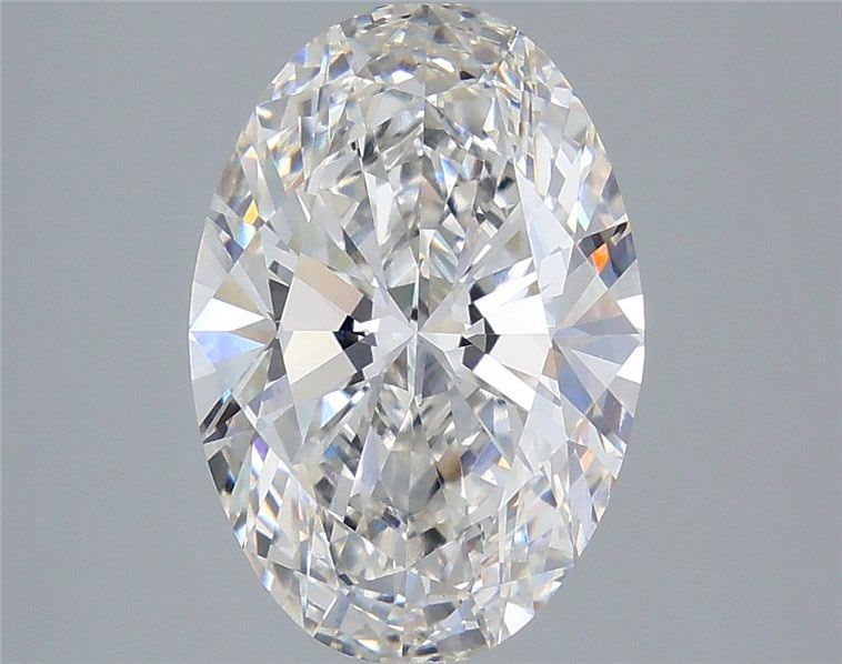 4.50 Carat F-VS1 Oval Lab Diamond