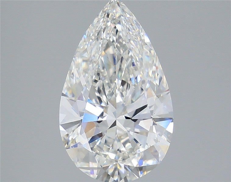 3.00 Carat G-VS1 Pear Lab Diamond