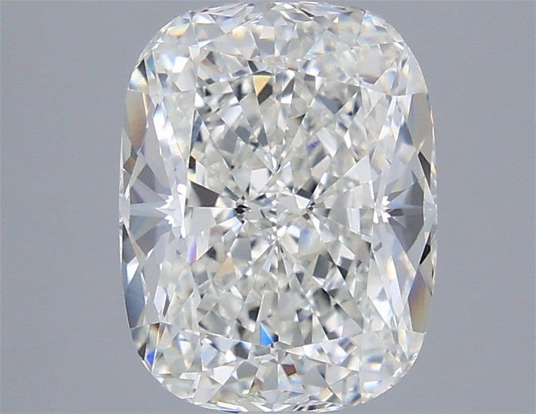 3.02 Carat G-VVS2 Cushion Lab Diamond