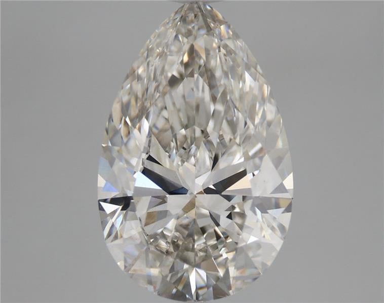 4.9 Carat G-VS1 Pear Lab Diamond